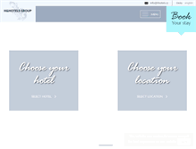 Tablet Screenshot of hhotels.cz