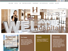 Tablet Screenshot of hhotels.gr